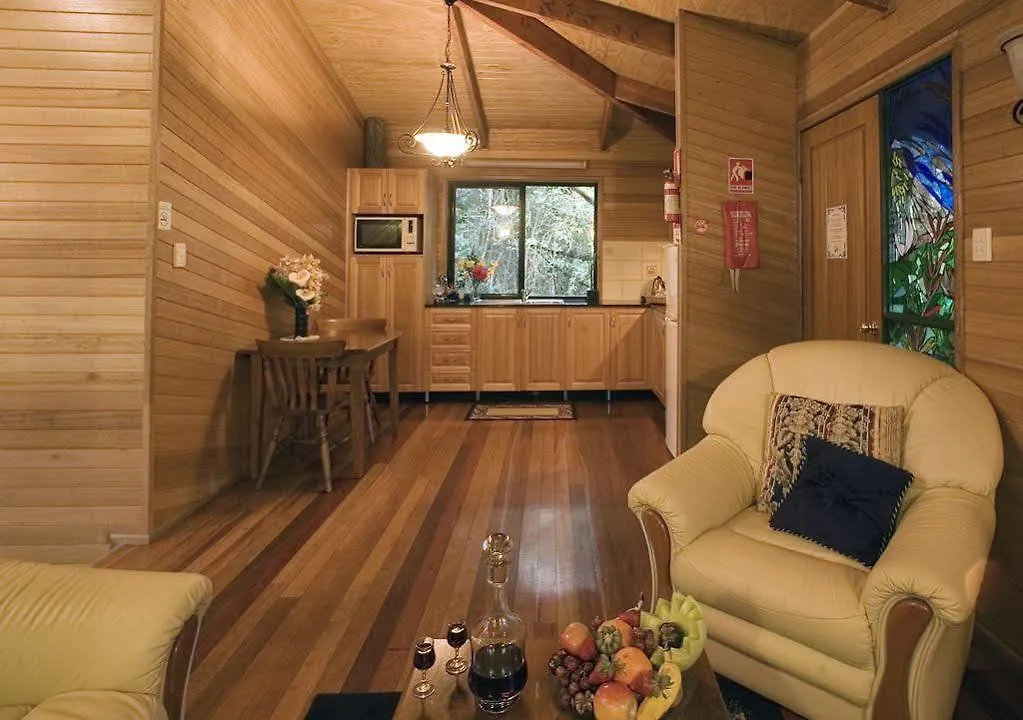 بيت خشبي فيلا Springbrook Lyrebird Retreat أستراليا